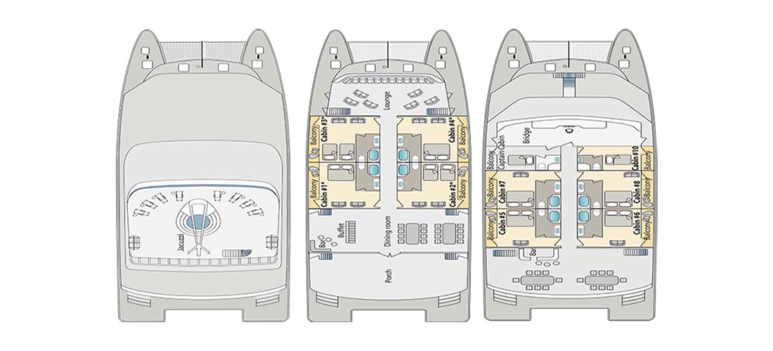 Ocean Spray deckplan