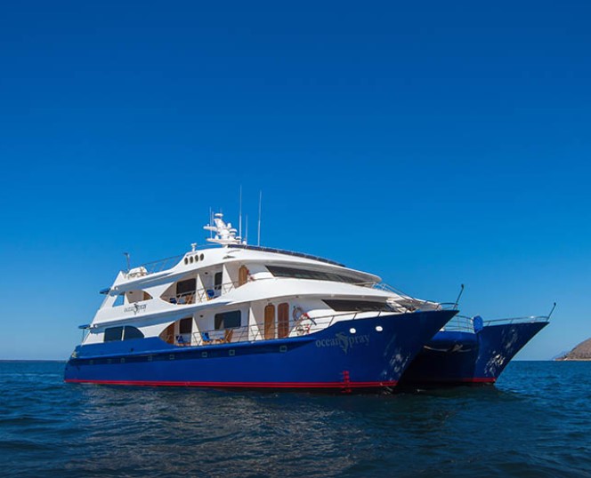  private yacht in Galapagos