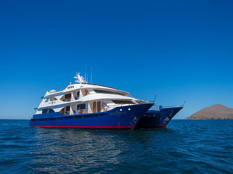 ocean spray catamaran galapagos