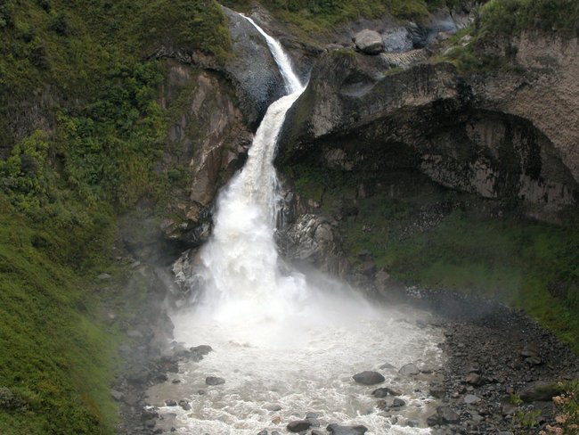 Baños waterfalls